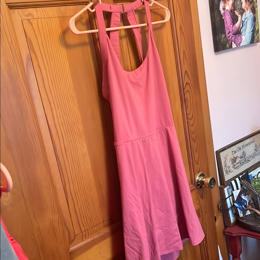 Pink Sleeveless Dress